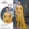 R 1171 Nx Ramsha Organza Pakistani Readymade Suits Wholesalers In Surat
